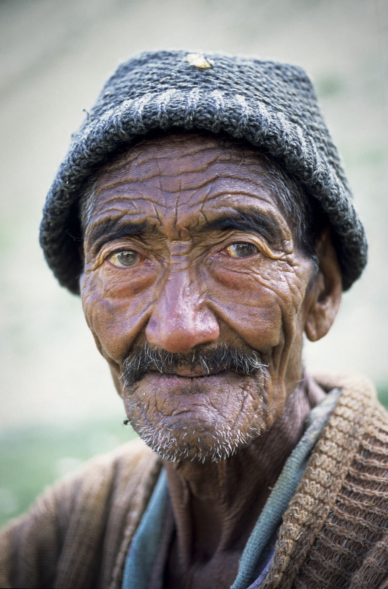 Photographies argentiques de portraits et de paysages du Ladakh.